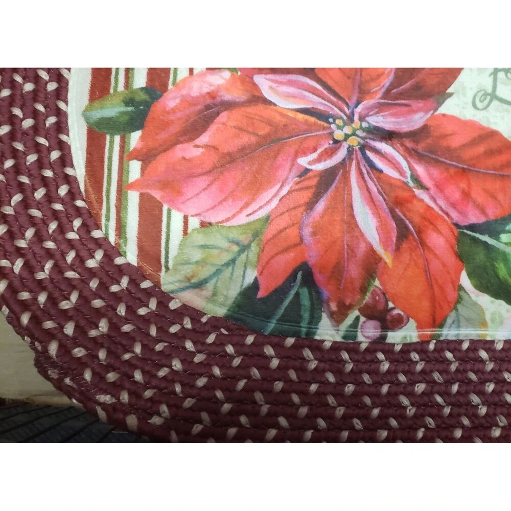 Oval Braided Kitchen Accent Rug (20